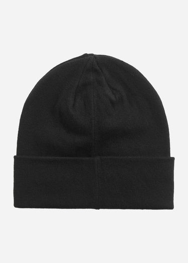 Lyle & Scott Mutsen Cotton merino beanie - jet black