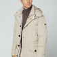 Hackett London Jassen  Long hooded puffer - rope 