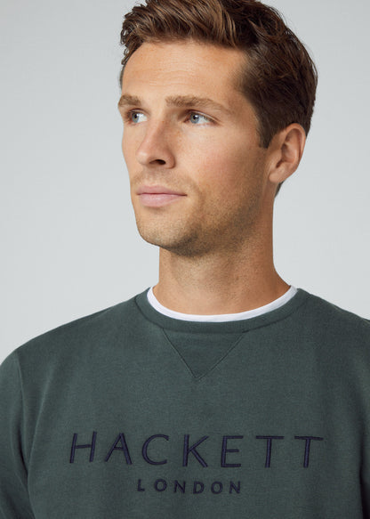 Hackett London Truien  Heritage crew - dark green 