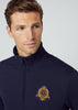 Hackett London Vesten  Heritage tipped full zip - navy 