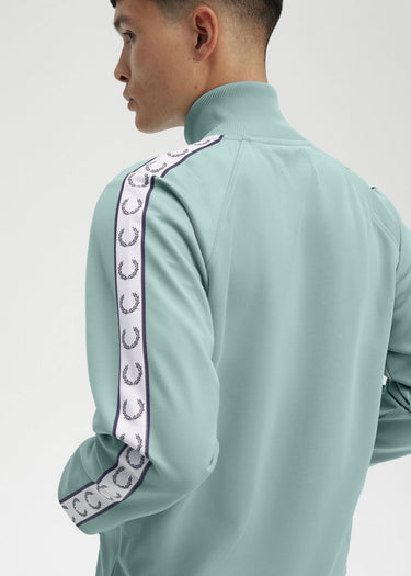 Fred Perry Vesten Taped track jacket - silver blue