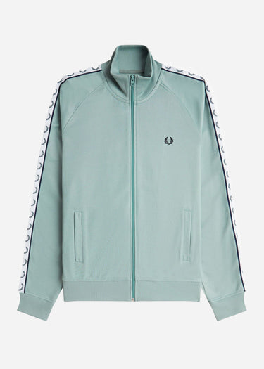 Fred Perry Vesten Taped track jacket - silver blue