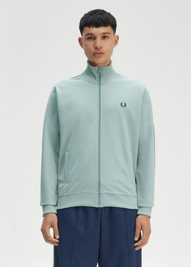 Fred Perry Vesten Taped track jacket - silver blue