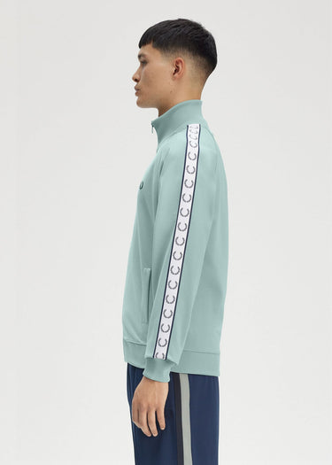 Fred Perry Vesten Taped track jacket - silver blue