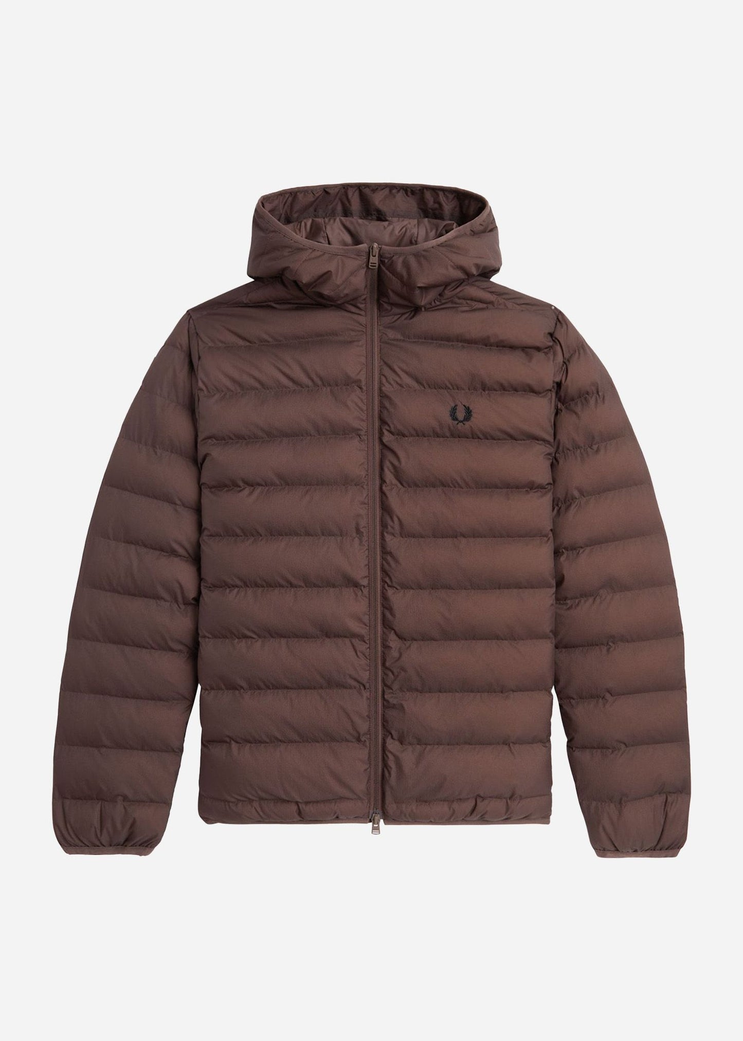 Fred Perry Jassen  Hooded insulated jacket - carrington-road-brick 