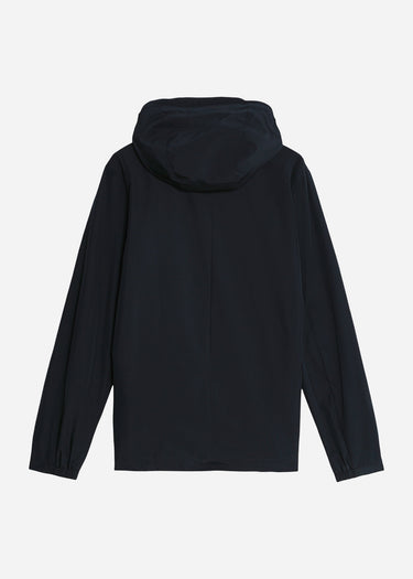 Lyle Scott Jassen Lightweight hooded zip through jacket - dark navy