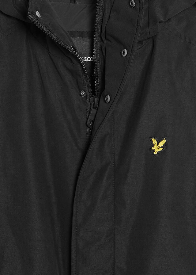 Lyle & Scott Jassen Membrane parka - jet black