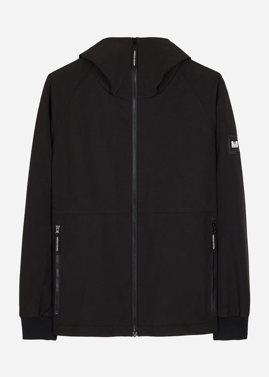 Weekend Offender Jassen  Stipe softshell jacket - black 