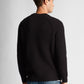 Lyle & Scott Truien  Shaker stitch mock neck - jet black 