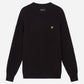 Lyle & Scott Truien  Shaker stitch mock neck - jet black 