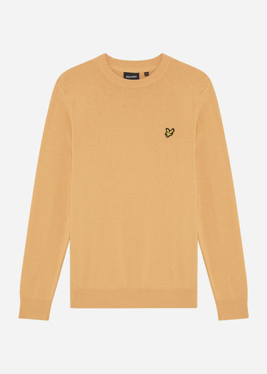Lyle Scott Truien Cotton crew neck jumper - honeycomb