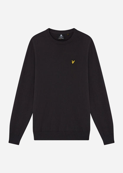 Lyle & Scott Truien  Cotton merino crew jumper - gunmetal 