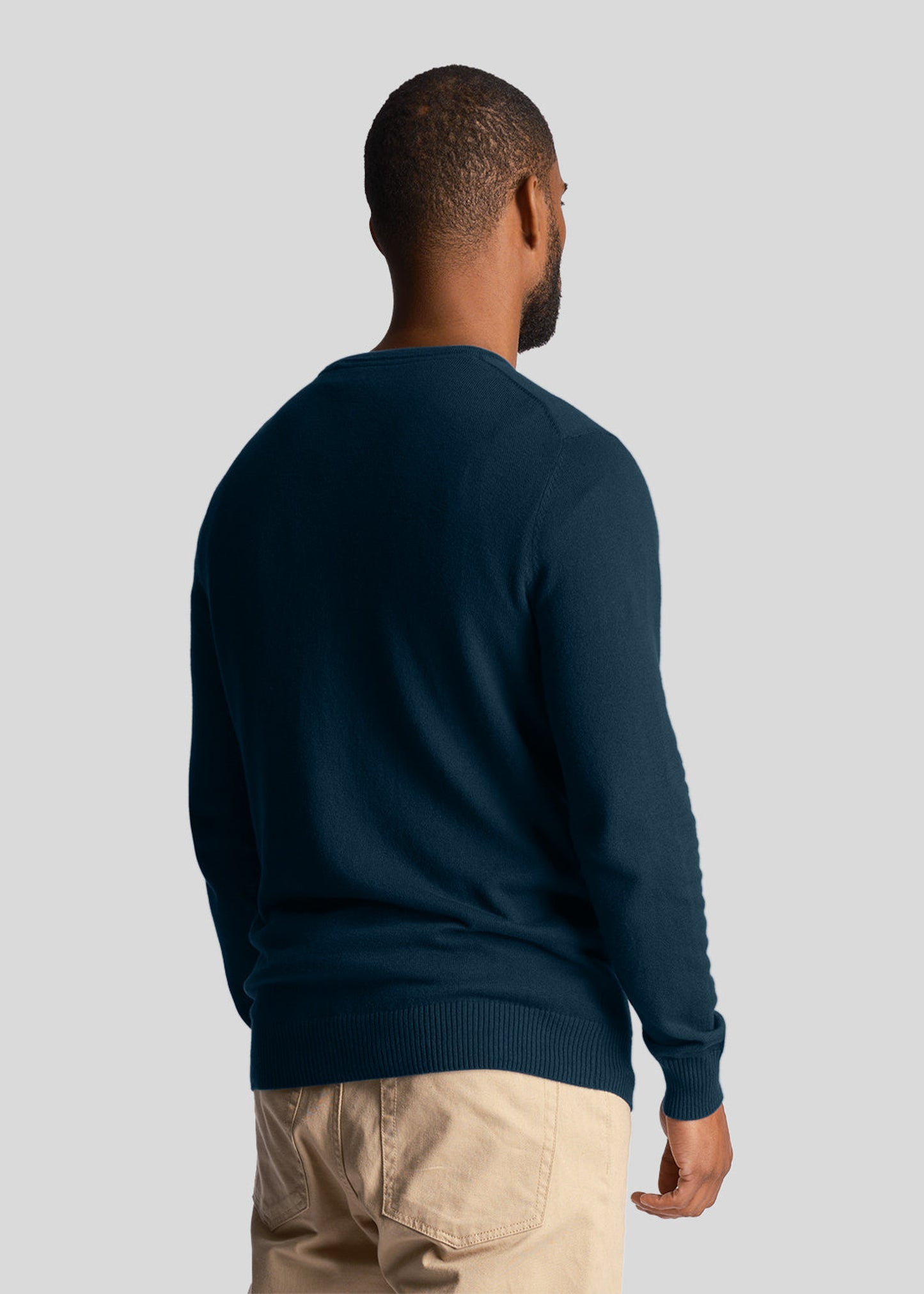 Lyle & Scott Truien  Cotton merino crew jumper - apres navy 