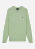 Lyle & Scott Truien  Cotton merino crew jumper - glencoe green 