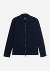 Lyle & Scott Overshirts Nylon pocket overshirt - dark navy