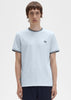 Fred Perry T-shirts  Twin tipped t-shirt - light ice 