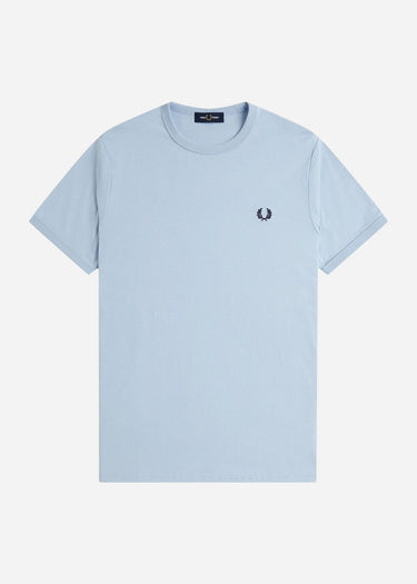 Fred Perry T-shirts Ringer t-shirt - light smoke