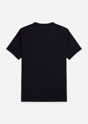 Fred Perry T-shirts Ringer t-shirt - navy honeycomb