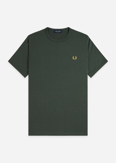 Fred Perry T-shirts Ringer t-shirt - court green