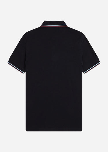 Fred Perry Polo's Twin tipped fred perry shirt - black ball boy blue oxblood