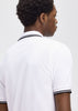 Fred Perry Polo's Twin tipped fred perry polo shirt- white