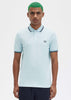 Fred Perry Polo's  Twin tipped fred perry shirt - light ice 