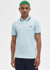 Fred Perry Polo's  Twin tipped fred perry shirt - light ice 