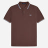 Fred Perry Polo's Twin tipped fred perry shirt - crbri ecr lghsmo