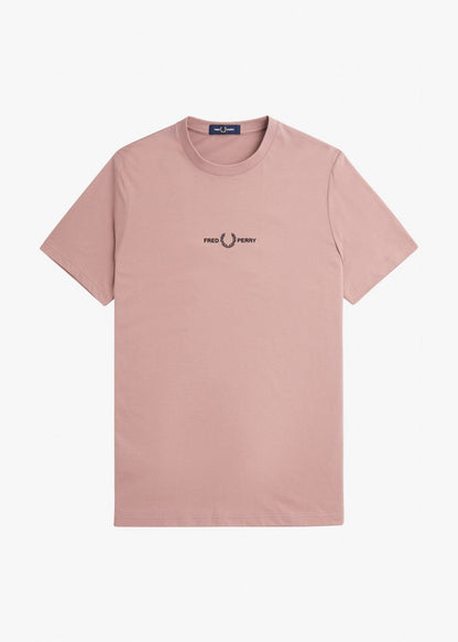 Fred Perry T-shirts  Embroidered t-shirt - dark pink 