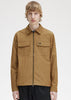 Fred Perry Overshirts  Zip overshirt - shaded stone 