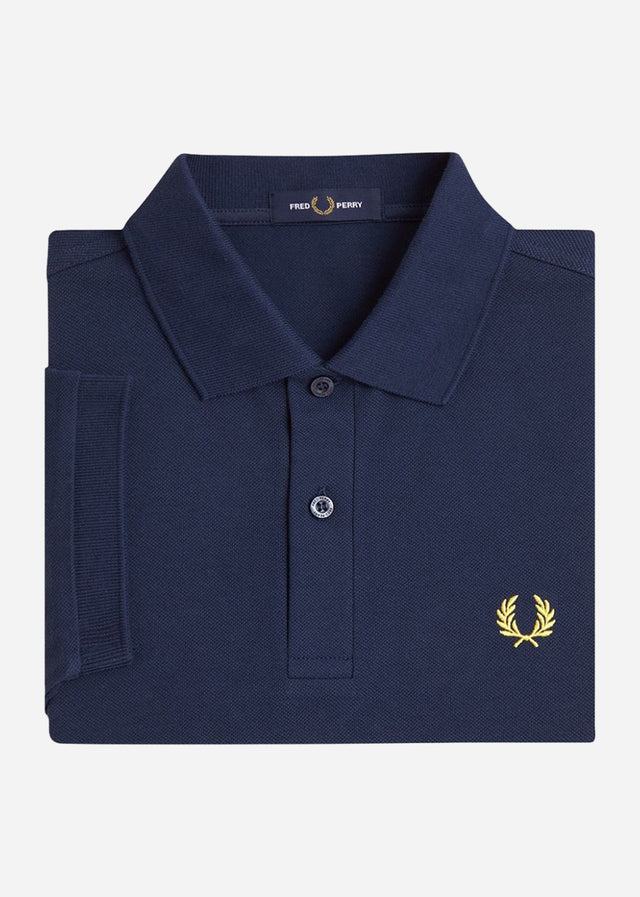Fred Perry Polo's The fred perry shirt - tennis blue lemon barley