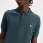 Fred Perry Polo's  Plain fred perry shirt - petrol blue 