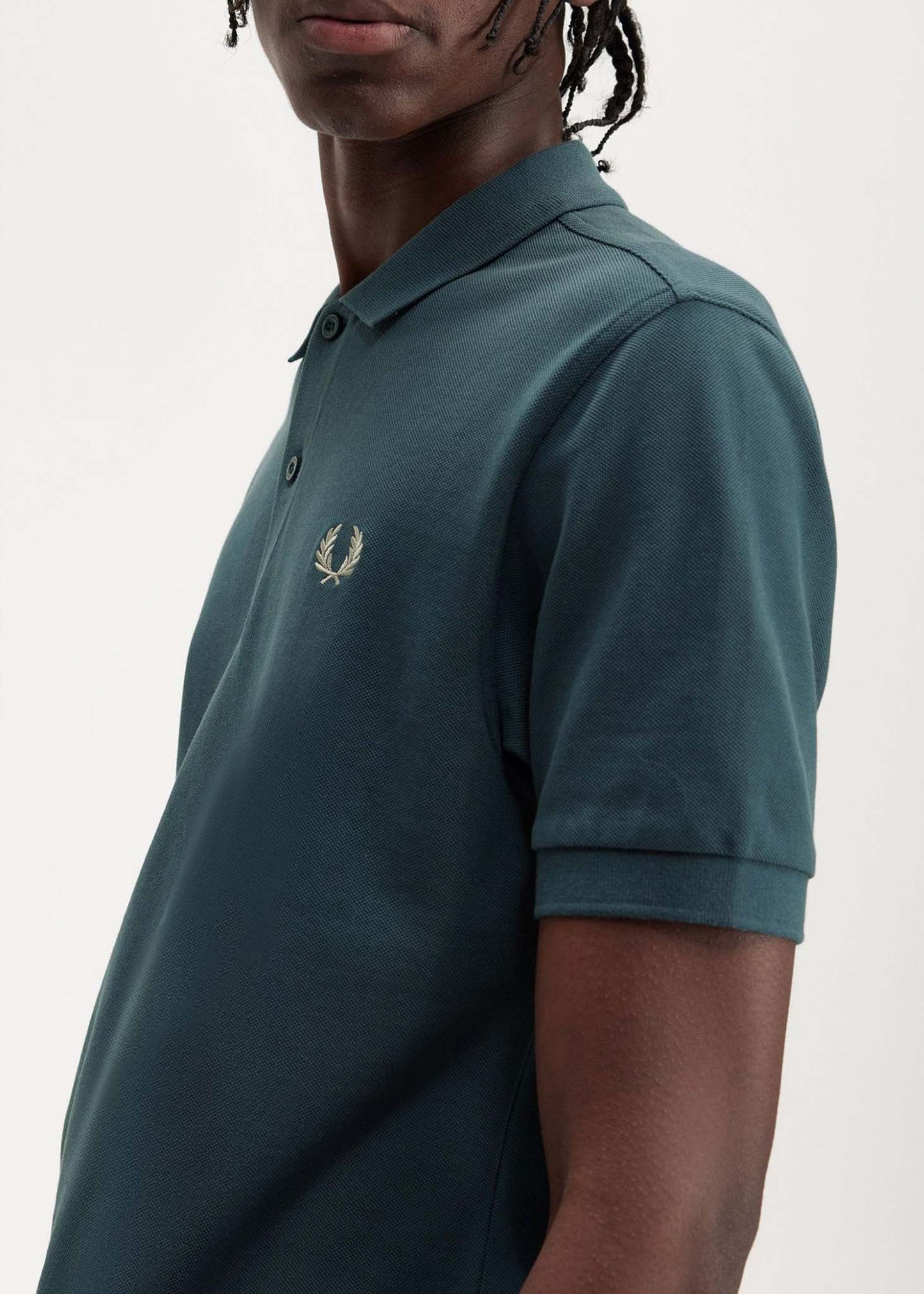 Fred Perry Polo's  Plain fred perry shirt - petrol blue 