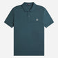 Fred Perry Polo's  Plain fred perry shirt - petrol blue 