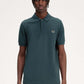 Fred Perry Polo's  Plain fred perry shirt - petrol blue 