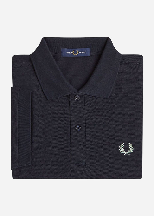 Fred Perry Polo's The fred perry shirt - navy seagrass