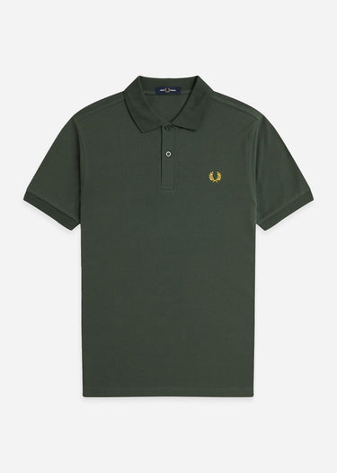 Fred Perry Polo's The fred perry polo shirt- court green honeycomb