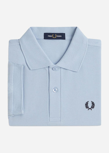 Fred Perry Polo's The fred perry shirt - light smoke navy