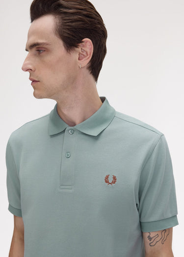 Fred Perry Polo's The fred perry polo shirt- silv blu cinnamo