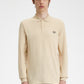 Fred Perry Longsleeve Polo's  Ls plain fred perry shirt - oatmeal black 
