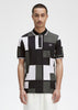 Fred Perry Polo's  Pixel print fred perry shirt - light ice 