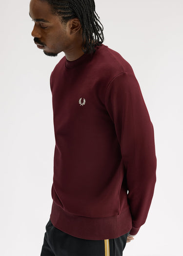 Fred Perry Truien Crew neck sweatshirt - oxblood ecru