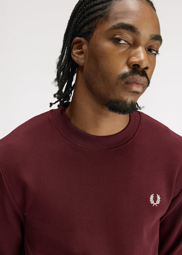 Fred Perry Truien Crew neck sweatshirt - oxblood ecru
