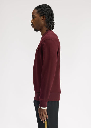 Fred Perry Truien Crew neck sweatshirt - oxblood ecru