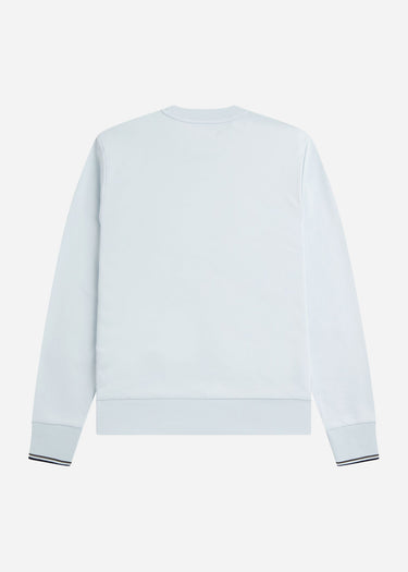 Fred Perry Truien  Crew neck sweatshirt - light ice 