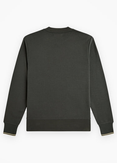 Fred Perry Truien Crew neck sweatshirt - field green oatmeal