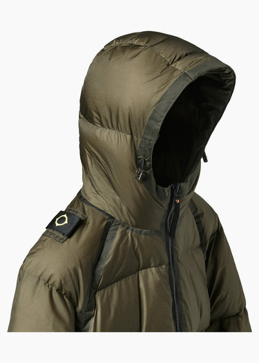 MA.Strum Jassen Cobra down jacket - bronze green