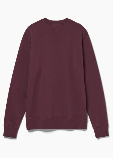 MA.Strum Truien Training crew sweatshirt - wine