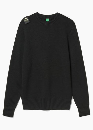 MA.Strum Truien Oka crew sweater - black