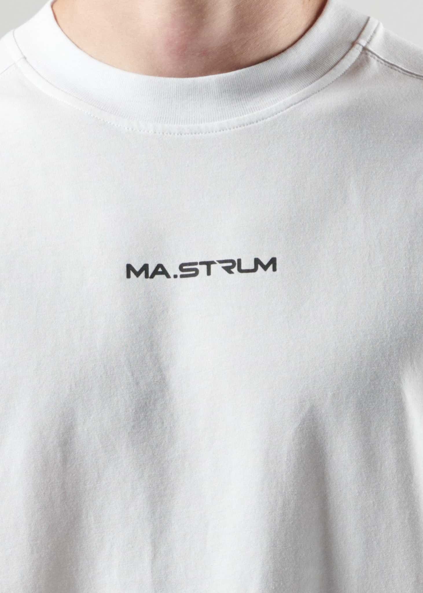 MA.Strum T-shirts Mastrum tee - optic white